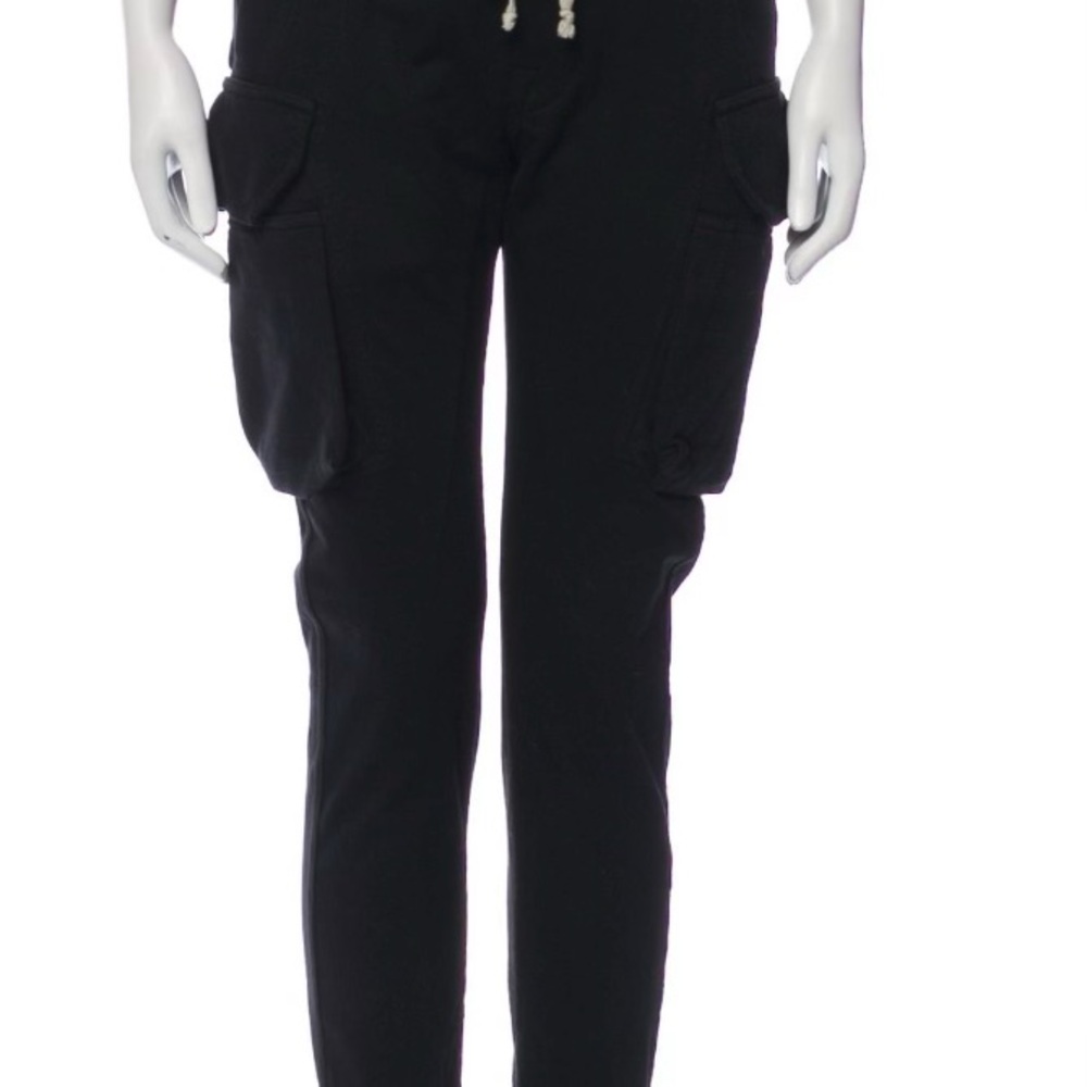 Rick Owens Dkshws Black Cargo Joggers